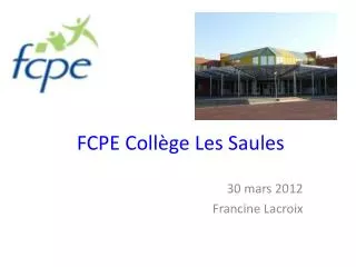 fcpe coll ge les saules