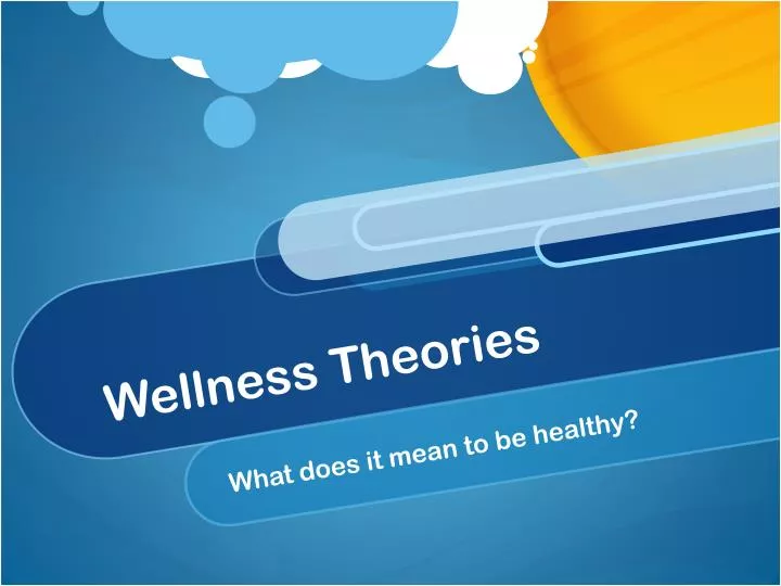wellness theories