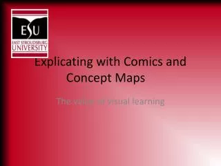 Explicating with Comics and Concept Maps