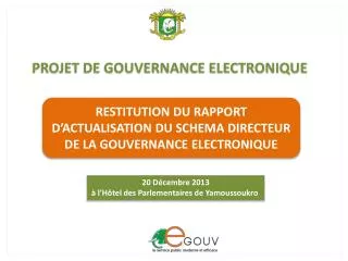 projet de gouvernance electronique