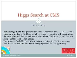 Higgs Search at CMS