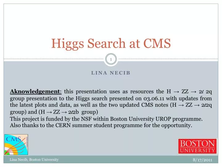 higgs search at cms