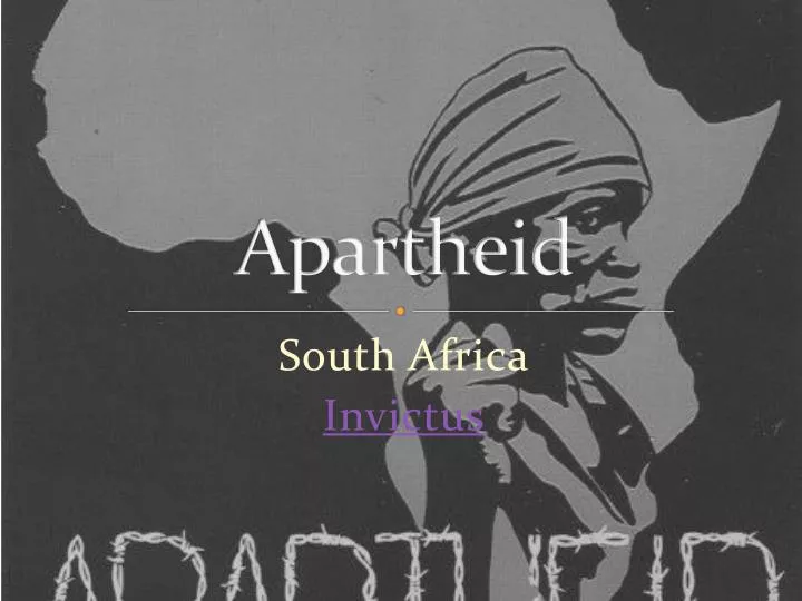 apartheid