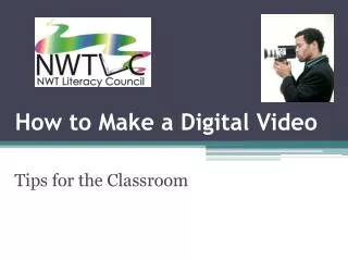 How to Make a Digital Video