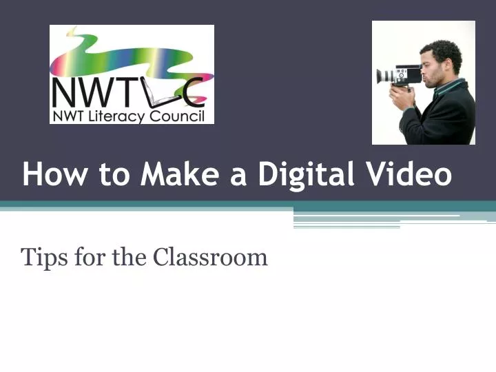 how to make a digital video