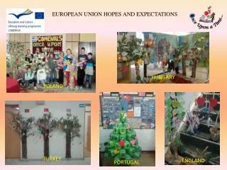 EUROPEAN UNION HOPES AND EXPECTATIONS
