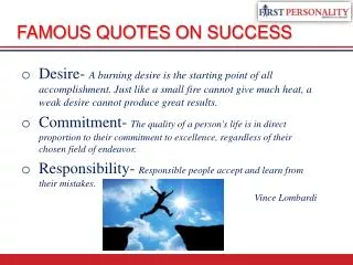 FAMOUS QUOTES ON SUCCESS