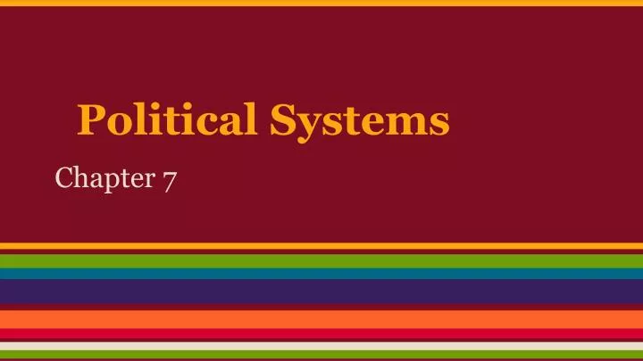 political systems