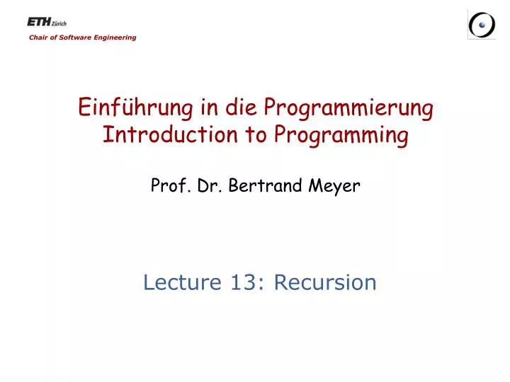 einf hrung in die programmierung introduction to programming prof dr bertrand meyer