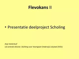 flevokans ii