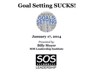 Goal Setting SUCKS!