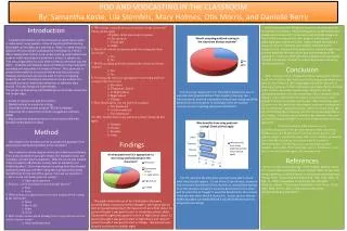 Pod and vodcasting in the classroom