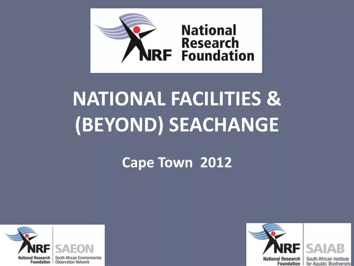 national facilities beyond seachange