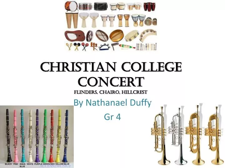 christian college concert flinders chairo hillcrest