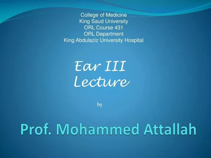 prof mohammed attallah