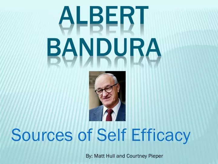 albert bandura