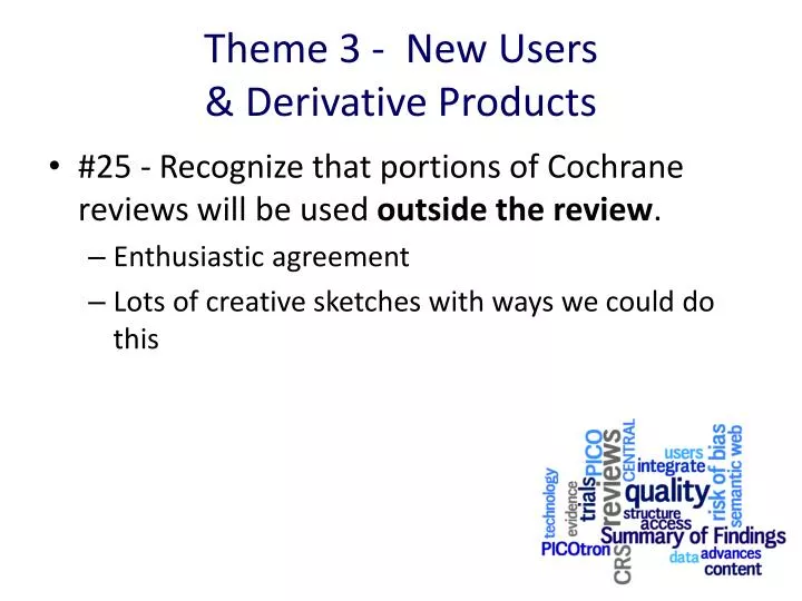 theme 3 new users derivative products