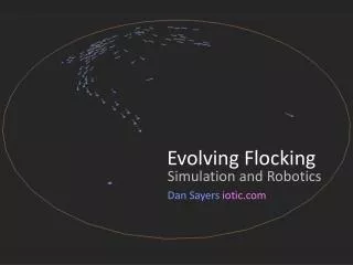 Evolving Flocking