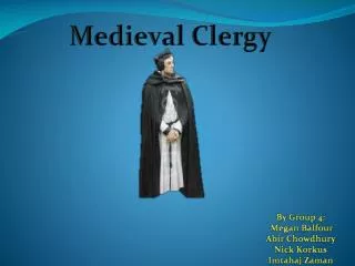 Medieval Clergy