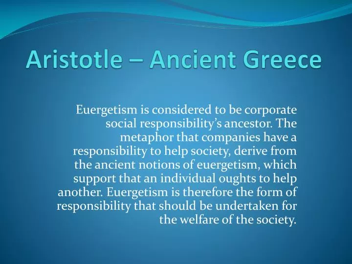 aristotle ancient greece