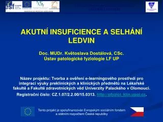 akutn insuficience a selh n ledvin