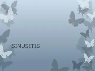 PPT - Sinusitis PowerPoint Presentation, Free Download - ID:1972590