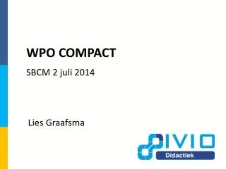 wpo compact