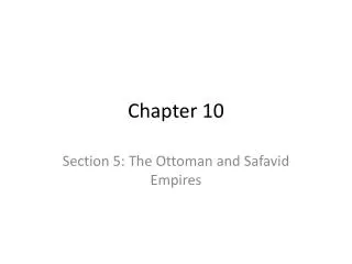 Chapter 10