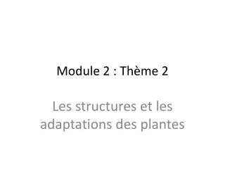 module 2 th me 2