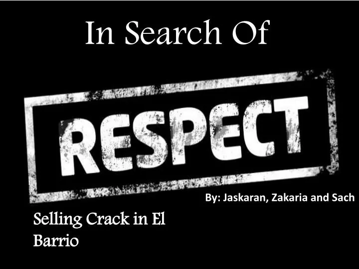 in search of