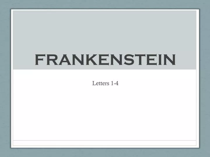 frankenstein