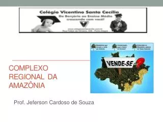 complexo regional da amaz nia