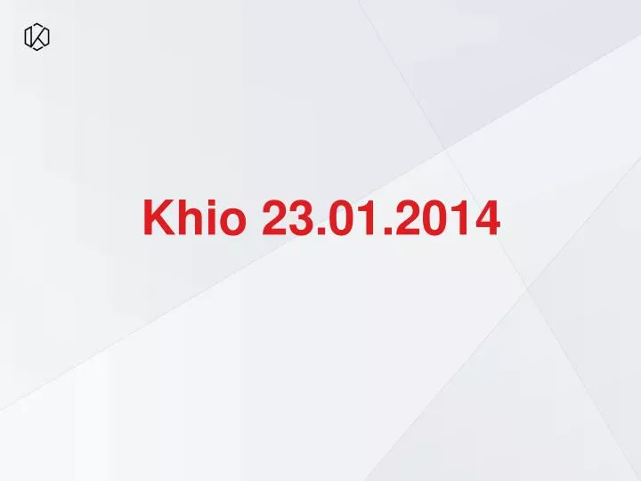 khio 23 01 2014