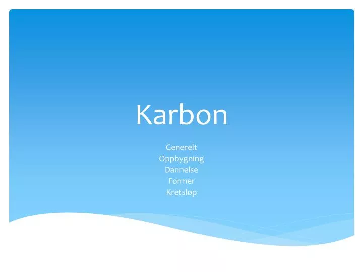 karbon