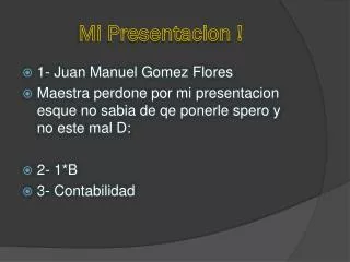 mi presentacion