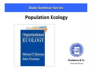 Duke Seminar Series