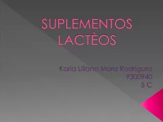 suplementos lact os