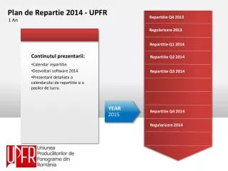 Plan de Repartie 2014 - UPFR