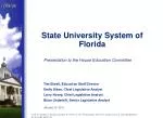 State University System of Florida - slide 1
