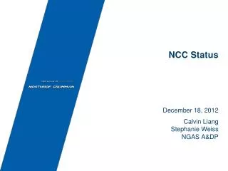 NCC Status