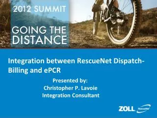 Integration between RescueNet Dispatch-Billing and ePCR