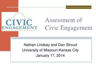 Assessment of Civic Engagement