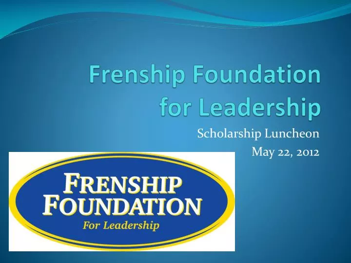 frenship foundation for leadership