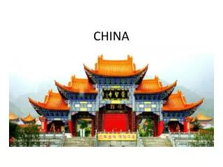 china
