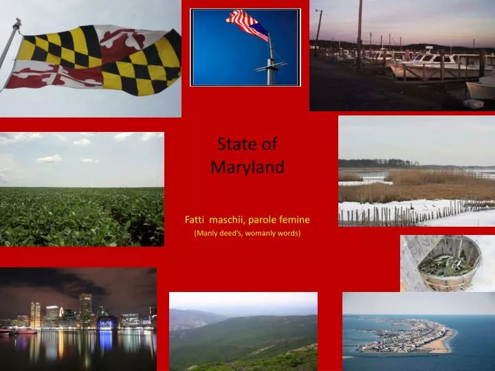 state of maryland