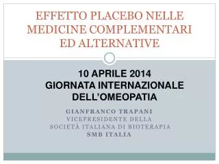 effetto placebo nelle medicine complementari ed alternative