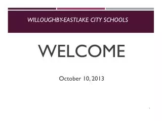 Willoughby-Eastlake City Schools