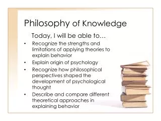 Philosophy of Knowledge