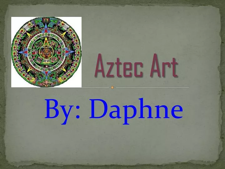 aztec art