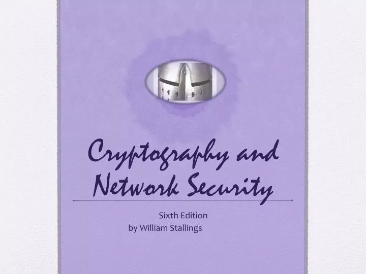 cryptography and network security